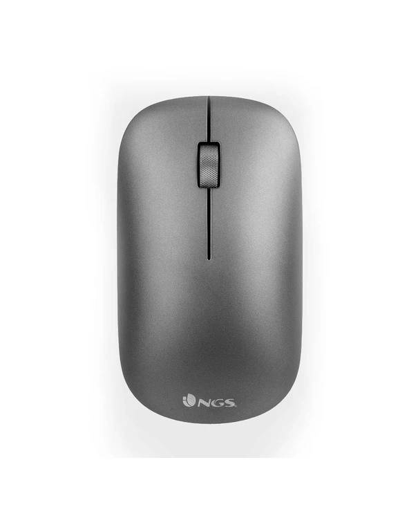 Vente flash ❤️ NGS Matrix Kit, QWERTY, ES Clavier RF Sans Fil Espagnole Gris 🔔 – Image 3