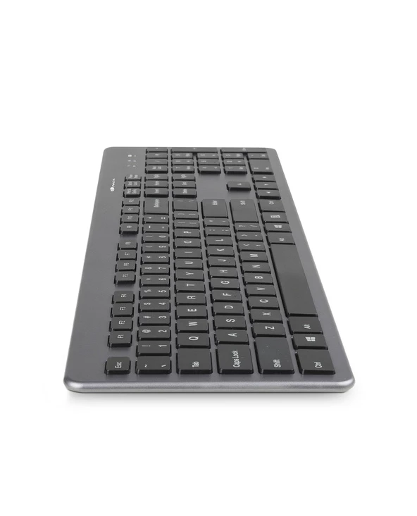 Vente flash ❤️ NGS Matrix Kit, QWERTY, ES Clavier RF Sans Fil Espagnole Gris 🔔 – Image 4