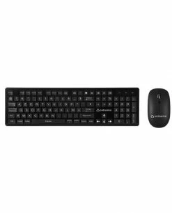 Remise 🤩 ORDISSIMO ART0407 Clavier Souris Incluse AZERTY Français Noir 🧨