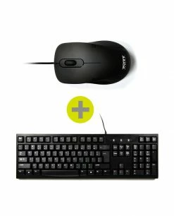 Grosses soldes 🛒 Port Designs 900900 Clavier USB AZERTY Français Noir 🤩