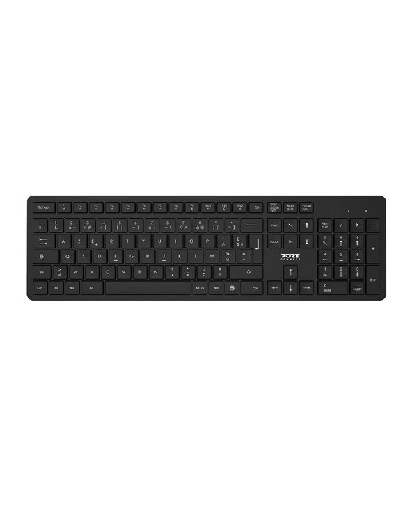 Meilleur prix 👍 Port Designs 900904-FR Clavier AZERTY Français Noir 🤩