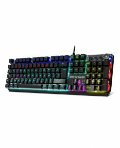 Remise ⭐ Spirit Of Gamer XPERT-K400 Clavier USB AZERTY Français Noir 💯