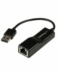 Coupon ✨ StarTech.com Adaptateur Réseau USB 2.0 Vers Ethernet - 10/100 Mb/s - Convertisseur USB Vers RJ45 - M/F 🎁