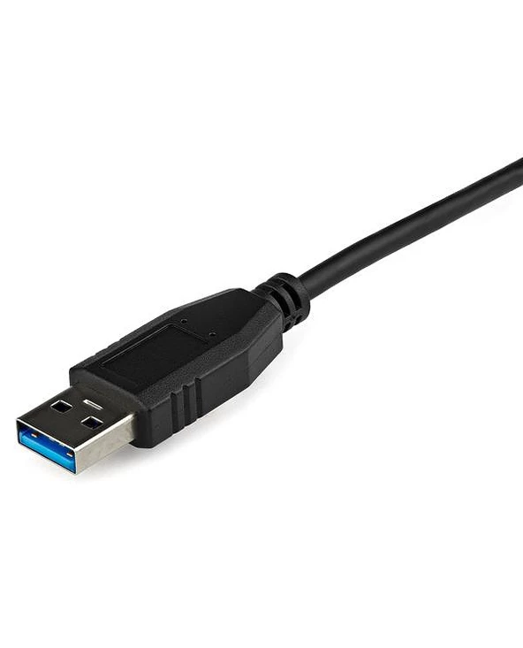 Tout neuf 👏 StarTech.com Adaptateur Réseau USB 3.0 Vers Gigabit Ethernet NIC - 10/100/1000 Mb/s - M/F - Noir 👏 – Image 4