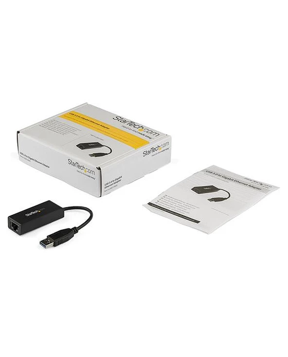 Tout neuf 👏 StarTech.com Adaptateur Réseau USB 3.0 Vers Gigabit Ethernet NIC - 10/100/1000 Mb/s - M/F - Noir 👏 – Image 6