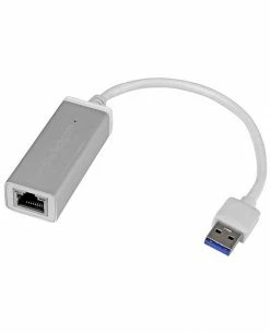 Nouveau 🎉 StarTech.com Adaptateur Réseau USB 3.0 Vers Gigabit Ethernet - Argent 🧨