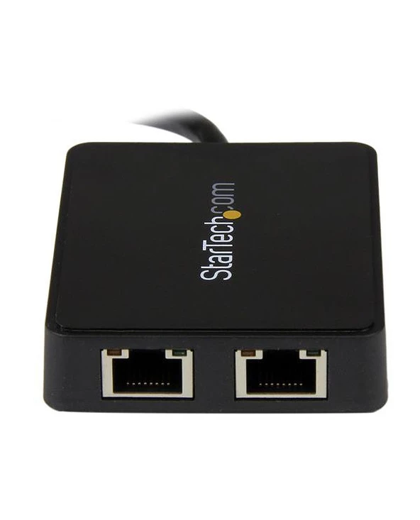 Top 10 😍 StarTech.com Adaptateur USB 3.0 Vers Ethernet Gigabit - Carte Réseau Externe USB Vers 2 Ports RJ45 Ethernet 😉 – Image 3