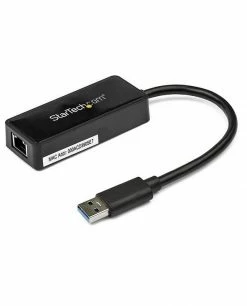 Grosses soldes 🧨 StarTech.com Adaptateur USB 3.0 Vers Ethernet Gigabit - Carte Réseau Externe USB Vers 1 Port RJ45 Ethernet 😍