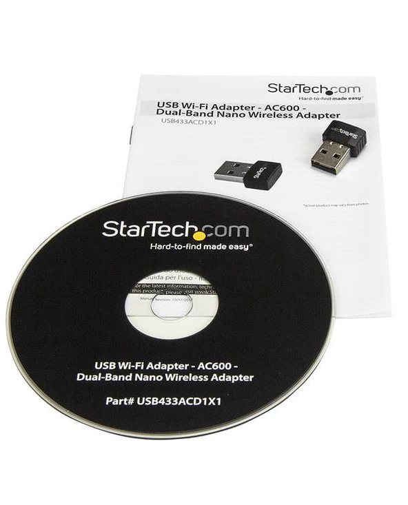 Les meilleures critiques de 😍 StarTech.com Adaptateur USB WiFi - AC600 - Adaptateur Réseau Sans Fil Nano Bi-bande 🎉 – Image 4