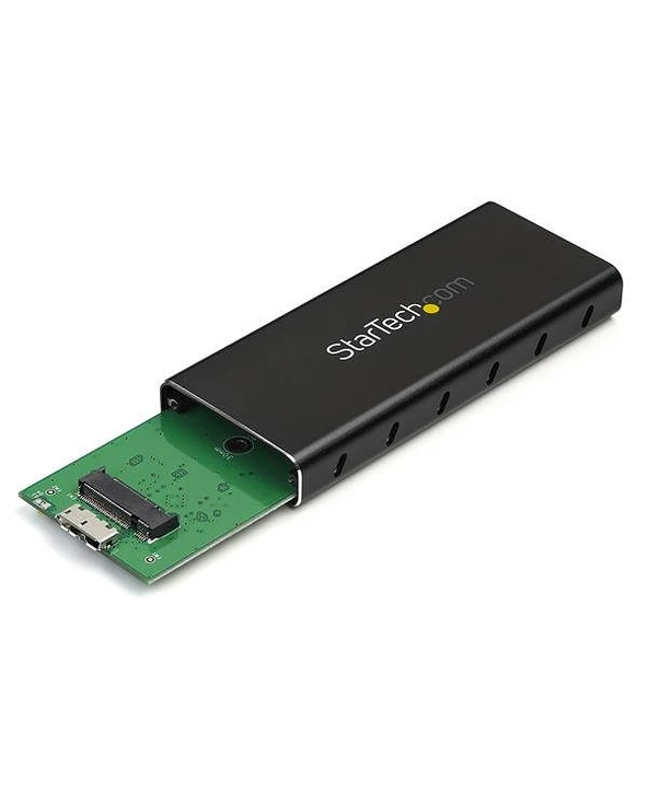 Coupon 🧨 StarTech.com Boîtier USB 3.1 (10 Gb/s) Pour SSD SATA M.2 NGFF Avec Câble USB-C - Aluminium 🎁 – Image 3