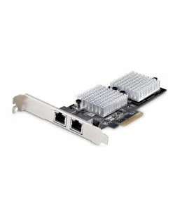 Top 10 😀 StarTech.com Carte Adaptateur Réseau PCIe 10GbE à 2 Ports - Carte Ethernet PCI Express Pour PC/Serveur - Carte Réseau PCIe à Six 🛒