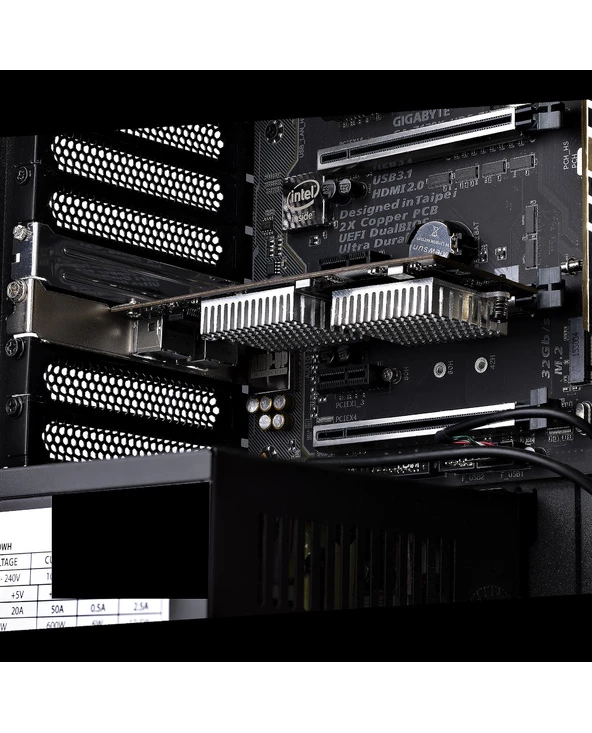 Top 10 😀 StarTech.com Carte Adaptateur Réseau PCIe 10GbE à 2 Ports - Carte Ethernet PCI Express Pour PC/Serveur - Carte Réseau PCIe à Six 🛒 – Image 5