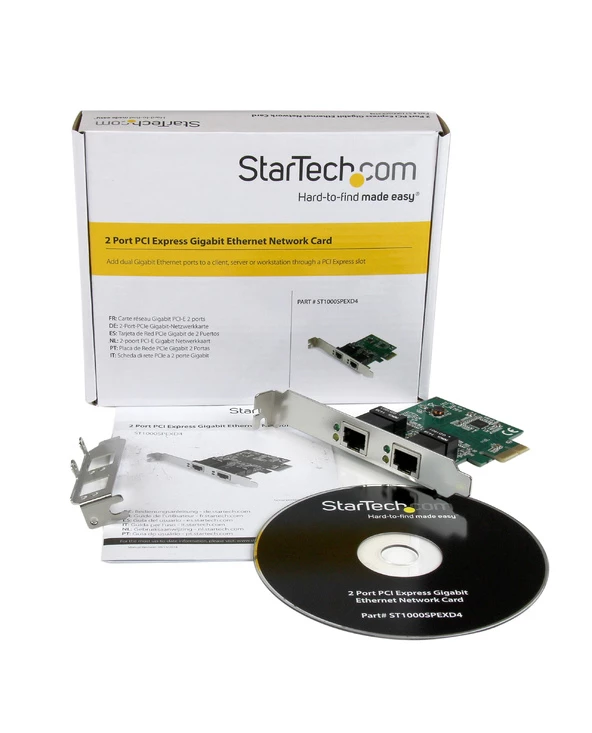 Budget 🌟 StarTech.com Carte Réseau PCI Express à 2 Ports Gigabit Ethernet - Adaptateur NIC PCIe GbE 👍 – Image 5
