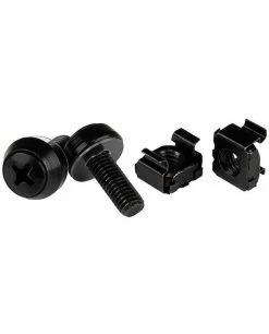 Coupon 🧨 StarTech.com Paquet De 50 Vis Et écrous Cages M6 X 12 Mm - Noir 😉