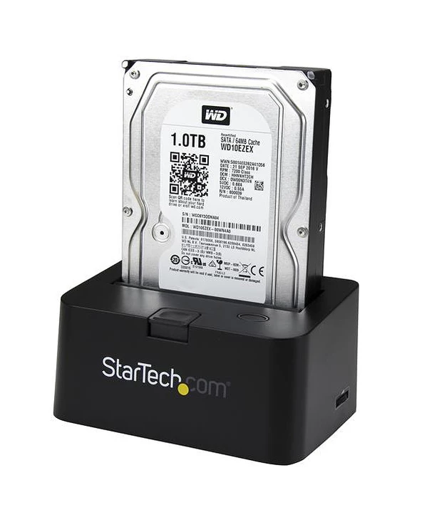 Nouveau 💯 StarTech.com Station D'accueil USB 3.0 / ESATA Externe Pour Disque Dur SATA III 6 Gb/s De 2,5"/3,5" Avec UASP Et Ventilateur ❤️ – Image 5