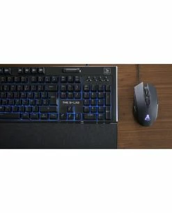 Tout neuf 🧨 The G-Lab KEYZ-TELLURIUM Clavier Souris Incluse USB QWERTY Français Noir ⌛