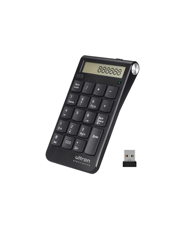 Offres ❤️ Ultron UN2 Clavier Numérique Ordinateur Portable RF Sans Fil Noir 🎉 – Image 3