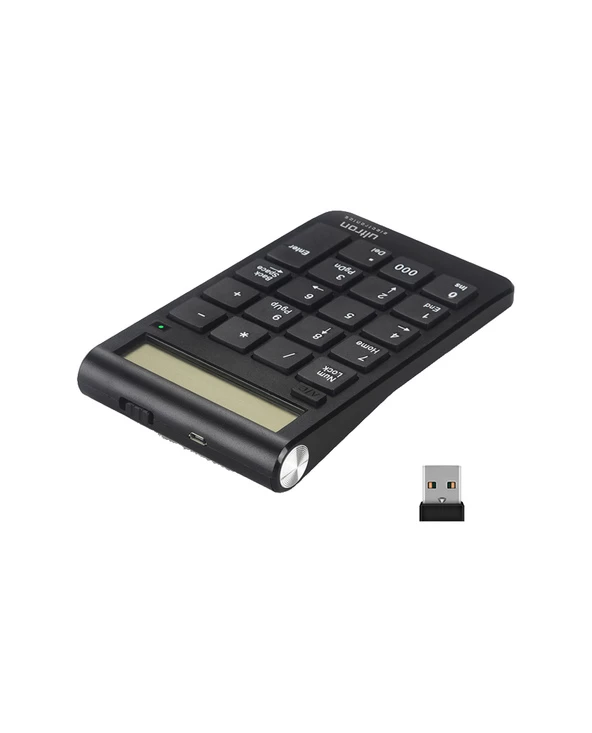 Offres ❤️ Ultron UN2 Clavier Numérique Ordinateur Portable RF Sans Fil Noir 🎉 – Image 4