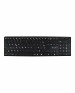 Promo ✨ V7 Clavier KW550FRBT Dual Mode Bluetooth / Wireless 2,4 GHZ Français AZERTY - Noir 🛒