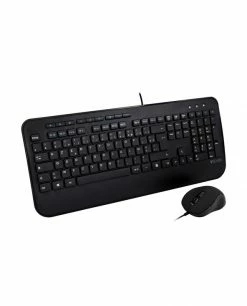 Meilleure affaire 🛒 V7 Clavier USB Grande Taille Avec Repose-mains Et Souris Ambidextre - FR 🛒